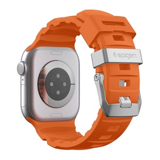 Apple Watch Series 5 44mm SPIGEN WBS2 pótszíj egyedi méret, állítható, NARANCSSÁRGA