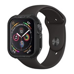 Apple Watch Series 9 41mm SPIGEN RUGGED ARMOR műanyag óra keret ütésállóság FEKETE