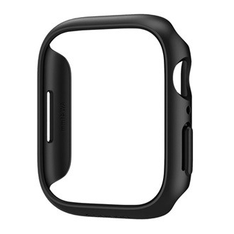 Apple Watch Series 9 41mm SPIGEN THIN FIT műanyag óra keret ütésállóság FEKETE