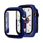 Apple Watch Series 9 45mm Gigapack Műanyag keret ütésálló + kijelzővédő üveg SÖTÉTKÉK