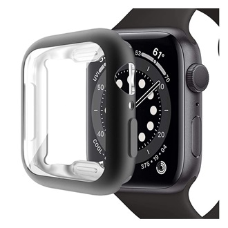Apple Watch Series 9 45mm Gigapack Szilikon keret ütésálló FEKETE