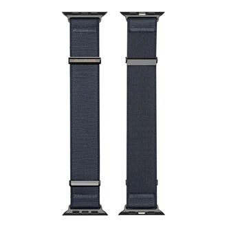 Apple Watch Series SE 3 40mm / 11 42mm / 10 42mm DUX DUCIS YM pótszíj egyedi méret, mágneses, FEKETE