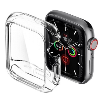 Apple Watch Series SE 40mm SPIGEN ULTRA HYBRID műanyag óra keret ütésállóság ÁTLÁTSZÓ