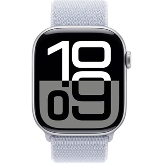 Apple Watch Ultra 2 cellular 49mm ház okosóra ezüst + BLUE CLOUD SP LOOP