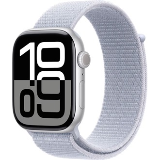 Apple Watch Ultra 2 cellular 49mm ház okosóra ezüst + BLUE CLOUD SP LOOP