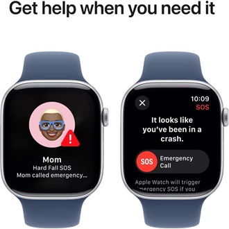 Apple Watch Ultra 2 cellular 49mm ház okosóra ezüst + DENIM SP BAND M/L