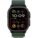 Apple Watch Ultra 2 cellular 49mm ház okosóra fekete + DARK GREEN ALP LOOP L