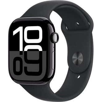 Apple Watch Ultra 2 cellular 49mm ház okosóra fekete (Jet Black) + BLACK SP BAND M/L