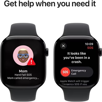 Apple Watch Ultra 2 cellular 49mm ház okosóra fekete (Jet Black) + BLACK SP BAND M/L