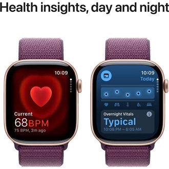 Apple Watch Ultra 2 cellular 49mm ház okosóra rózsaszín-arany (Rose Gold) + PLUM SP LOOP