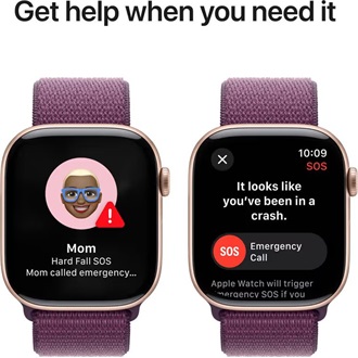 Apple Watch Ultra 2 cellular 49mm ház okosóra rózsaszín-arany (Rose Gold) + PLUM SP LOOP