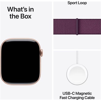 Apple Watch Ultra 2 cellular 49mm ház okosóra rózsaszín-arany (Rose Gold) + PLUM SP LOOP