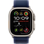 Apple Watch Ultra 2 cellular 49mm ház okosóra szürke (Natural) + BLUE TRAIL LOOP  M/L