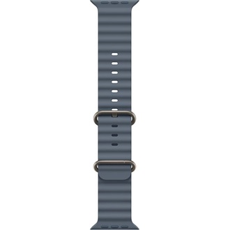 Apple Watch Ultra 3 (49mm) Natural Titanium cellular okosóra ezüst + Anchor Blue Ocean Band