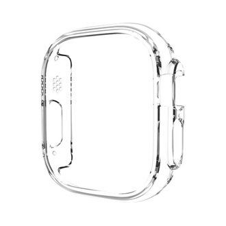 Apple Watch Ultra 3 49mm / Ultra 2 49mm / Ultra 49mm GIGAPACK Műanyag keret BUMPER, ütésállóság, ÁTLÁTSZÓ