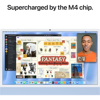 Apple iMac (2024) all-in-one számítógép (webcam: 12MP)