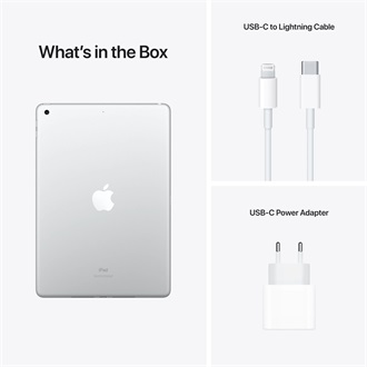 Apple iPad 9 (2021) 10.2" 256GB tablet ezüst