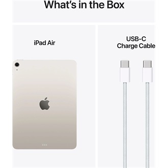 Apple iPad Air 11 (2025) 11" 256GB tablet fehér (Starlight)