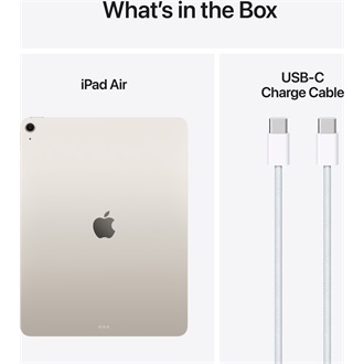 Apple iPad Air 13 (2025) 13" 128GB tablet fehér (Starlight)