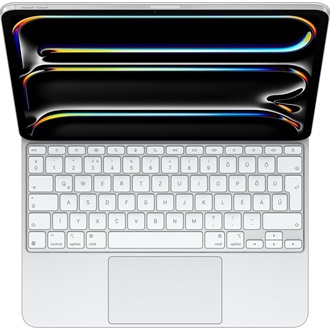 Apple iPad Pro (M4) Magic Keyboard 11" tablet billentyűzet-tok fehér HU