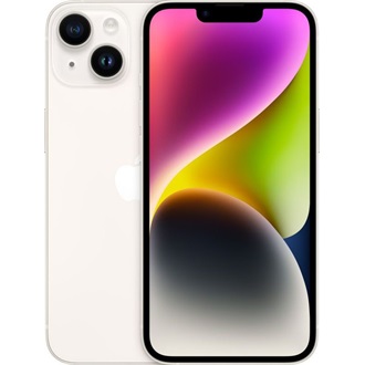 Apple iPhone 14 128GB Dual SIM okostelefon fehér (Starlight)