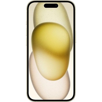Apple iPhone 15 256GB Dual SIM okostelefon sárga