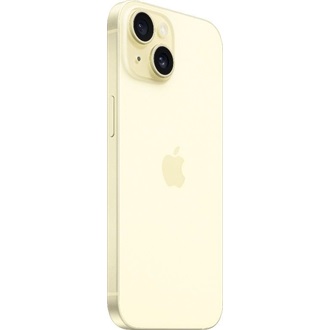 Apple iPhone 15 256GB Dual SIM okostelefon sárga