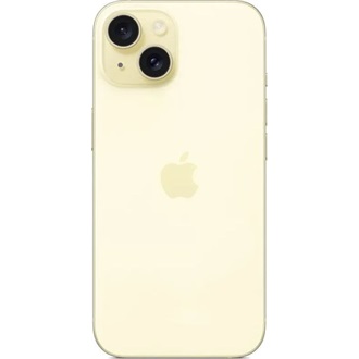 Apple iPhone 15 256GB Dual SIM okostelefon sárga