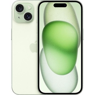 Apple iPhone 15 256GB Dual SIM okostelefon zöld