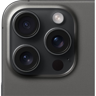 Apple iPhone 15 Pro 128GB Dual SIM okostelefon fekete (Black Titanium)