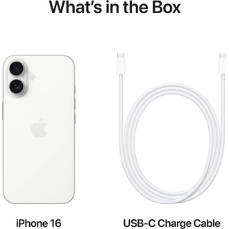 Apple iPhone 16 128GB okostelefon fehér