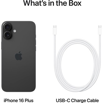 Apple iPhone 16 Plus 128GB okostelefon fekete