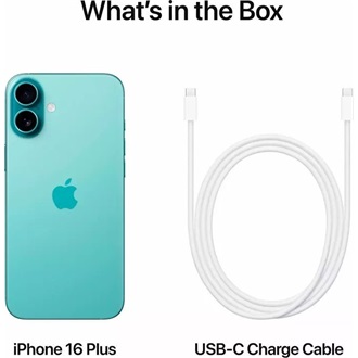 Apple iPhone 16 Plus 512GB okostelefon ciánkék (Teal)