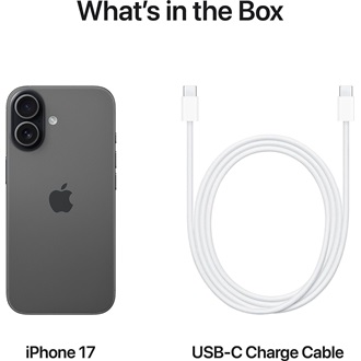 Apple iPhone 17 256GB Dual SIM okostelefon fekete