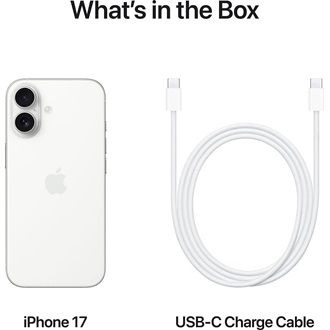 Apple iPhone 17 512GB Dual SIM okostelefon fehér