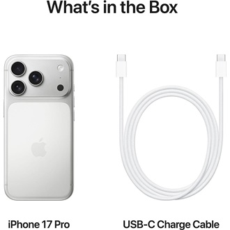 Apple iPhone 17 Pro 256GB Dual SIM okostelefon ezüst