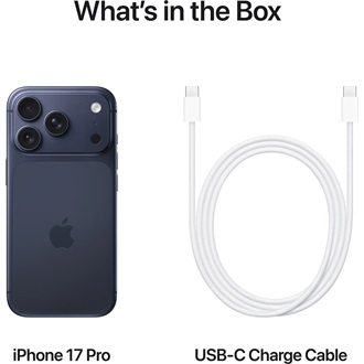 Apple iPhone 17 Pro 256GB Dual SIM okostelefon kék (Deep Blue)