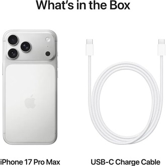 Apple iPhone 17 Pro Max 256GB Dual SIM okostelefon ezüst