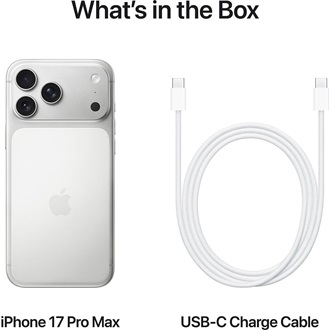 Apple iPhone 17 Pro Max 512GB Dual SIM okostelefon ezüst