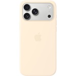 Apple iPhone 17 Pro Max Silicone Case with MagSafe - Vanilla (SEASONAL) okostelefon tok fehér