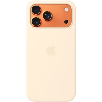 Apple iPhone 17 Pro Max Silicone Case with MagSafe - Vanilla (SEASONAL) okostelefon tok fehér