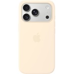 Apple iPhone 17 Pro Silicone Case with MagSafe - Vanilla (SEASONAL) okostelefon tok fehér