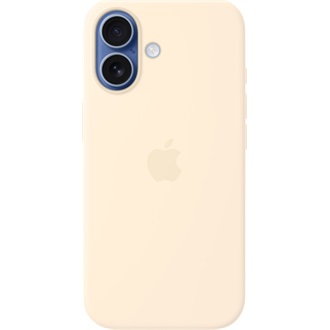 Apple iPhone 17 Silicone Case with MagSafe - Vanilla (SEASONAL) okostelefon tok fehér