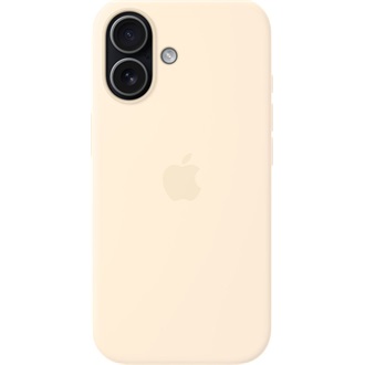 Apple iPhone 17 Silicone Case with MagSafe - Vanilla (SEASONAL) okostelefon tok fehér