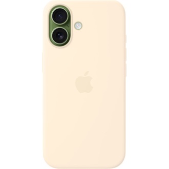 Apple iPhone 17 Silicone Case with MagSafe - Vanilla (SEASONAL) okostelefon tok fehér