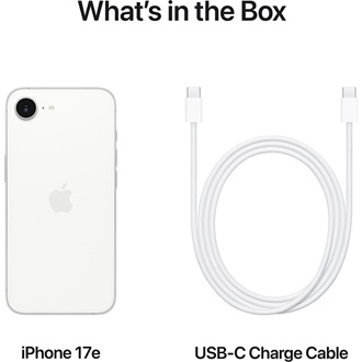 Apple iPhone 17e 256GB Dual SIM okostelefon fehér