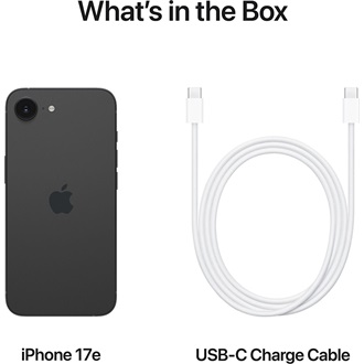 Apple iPhone 17e 512GB Dual SIM okostelefon fekete
