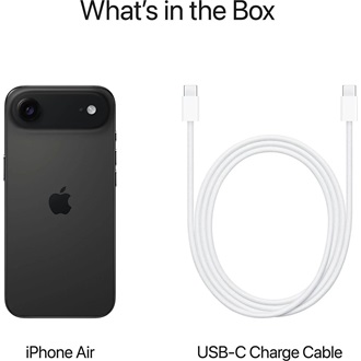 Apple iPhone Air 256GB Dual SIM okostelefon fekete (Space Black)