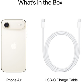 Apple iPhone Air 512GB Dual SIM okostelefon arany (Light Gold)