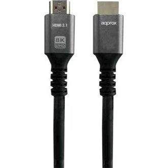 Approx APPC64 HDMI 2.1 -> HDMI 2.1 M/M video kábel 3m fekete